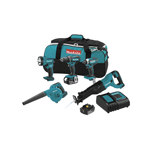 Makita 18V LXT® 6 piece combo kit XT616PT - Elevation Climbing